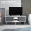 Homcom Mueble de TV Bicolor 110 x 29 x 46.5 cm 4