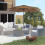Outsunny Sombrilla de Jardín Marrón 300 x 300 x 252 cm 2