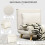 Homcom Sillón Cama Beige 72 x 78 x 79 cm 5