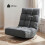 Homcom Silla de Suelo Gris 58 x 107 x 79 cm 3