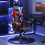 Vinsetto Silla Gaming Rojo 63 x 67 x 130 cm 2