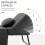 Homcom Sofá Cama Gris 95 x 189 x 43 cm 4