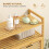 Homcom Mueble Ropa Sucia Marrón 82 x 33 x 88 cm 5