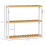 Homcom Estantería de Pared Marrón 60 x 15 x 54 cm 2