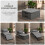 Homcom Sillón Cama Gris 75 x 80 x 74 cm 4