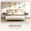 Homcom Mesitas de Noche Negro 40 x 30 x 19.5 cm 4