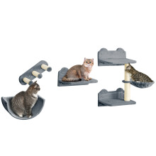 Estantes para Gatos Gris 40 x 28 x 73 cm