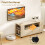 Homcom Mueble de TV Marrón 102 x 34.5 x 48.5 cm 4