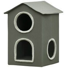Casa para Gatos Gris 42 x 46 x 59.5 cm