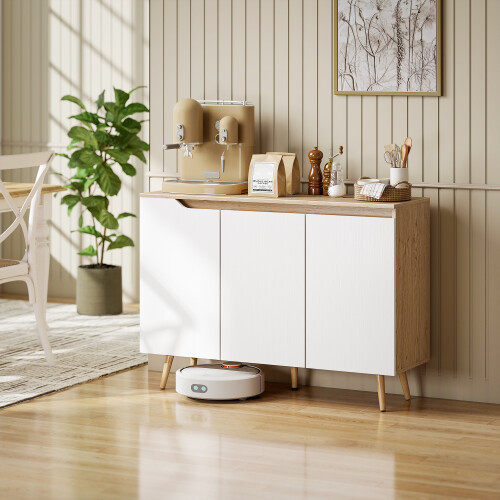 Homcom Aparador Marrón 107 x 35 x 76.5 cm 1
