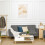 Homcom Murando Cuadro Multicolor 90 x 60 x 2.8 cm 2