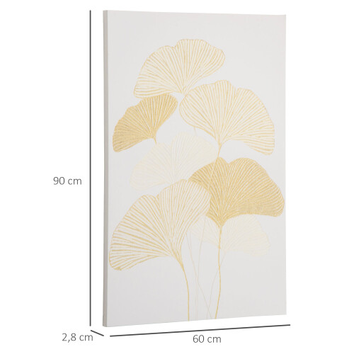 Homcom Murando Cuadro Multicolor 90 x 60 x 2.8 cm 2