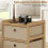 Homcom Cómoda de Tela Beige 33 x 29 x 85 cm 8