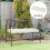 Outsunny Cojín para Banco Beige 110 x 48 x 8 cm 2