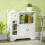 Homcom Aparador de Cocina Blanco 80 x 30 x 82 cm 2