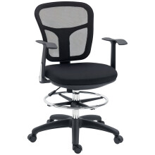 Silla de Escritorio Negro 59 x 59 x 115 cm