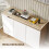 Homcom Aparador Marrón 107 x 35 x 76.5 cm 6