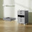 Homcom Cajonera de Escritorio Gris 40 x 35 x 63 cm 3