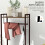 Homcom Perchero de Ropa Marrón 58.5 x 30 x 178 cm 6