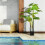 Homcom Planta Artificial Verde 17 x 17 x 120 cm 6