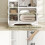 Homcom Aparador de Cocina Blanco 80 x 30 x 82 cm 7