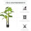 Homcom Planta Artificial Verde 17 x 17 x 120 cm 4