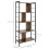 Homcom Estantería Marrón 74 x 30 x 157.5 cm 3