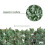 Outsunny Artificial en Rollo Verde 300 x 150 cm 6