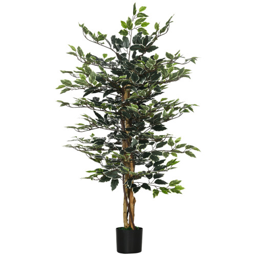 Homcom Planta Artificial Verde 15 x 15 x 130 cm