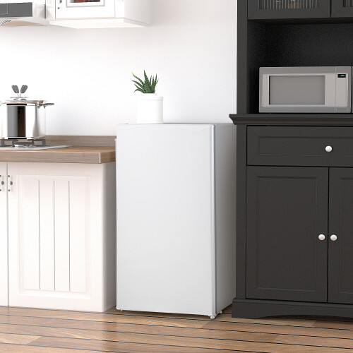 Homcom Mini Refrigerador Blanco 47.5 x 44.2 x 84 cm 1