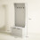 Homcom Perchero Zapatero Blanco 71.5 x 39.5 x 170 cm 2