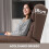 Homcom Sillón Relax Reclinable Marrón 84 x 85 x 104 cm 2