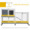 PawHut Conejera de Madera Gris 147 x 45.5 x 88.5 cm 4