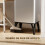 Homcom Cubo de Basura Gris 35.5 x 26 x 83.5 cm 6