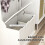 Homcom Perchero Zapatero Blanco 71.5 x 39.5 x 170 cm 5