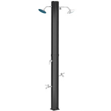 Ducha Solar Exterior Negro 73 x 18 x 217 cm