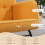 Homcom Silla Mecedora Amarillo 71 x 98 x 101 cm 5
