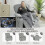 Homcom Sillón Reclinable Eléctrico Gris 96 x 90 x 105 cm 4