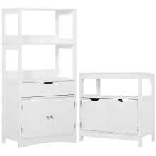Conjunto de Baño Blanco 60 x 33 x 122.5 cm