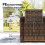 Outsunny Conjunto de Jardín Marrón 200 x 200 x 63 cm 6