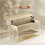 Homcom Mesa de Centro Marrón 95 x 40 x 59 cm 3