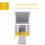 PawHut Conejera de Madera Gris 51 x 42 x 43 cm 4
