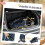 PawHut Cochecito para Perro Azul 75 x 45 x 97 cm 6
