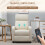 Homcom Sillón de Masaje Beige 68 x 88 x 98 cm 4