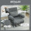 Homcom Sofá Cama Individual Gris 73 x 78 x 81 cm 6