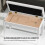 Homcom Banco de Piano Blanco 76 x 36 x 50 cm 6