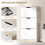 Homcom Zapatero Bicolor 62.5 x 26 x 117.5 cm 7