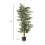 Homcom Planta Artificial Verde 60 x 60 x 150 cm 3