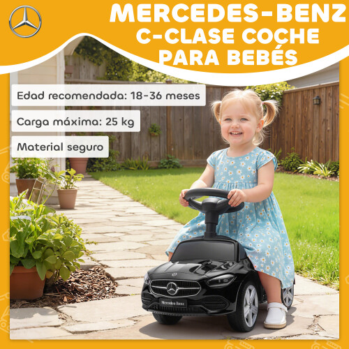 Coche Correpasillo Negro 65 x 28 x 39 cm 1