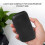 Cigarette Case 10 Capacity 115x55mm Black 13